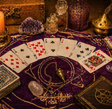 cartomancia online baralho comum leitura cartas