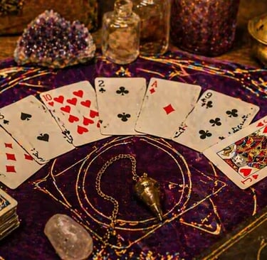 cartomancia online baralho comum leitura cartas