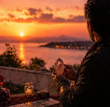 cartomante online amor auxiliando na cura de relacionamento com tarot e energia espiritual 