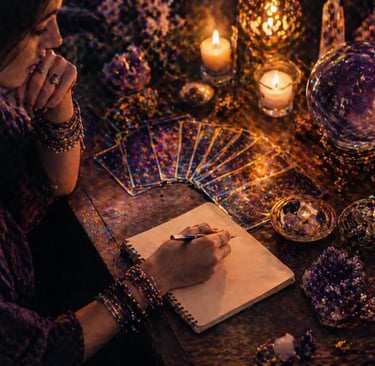 perguntas para cartomante em leitura de tarot