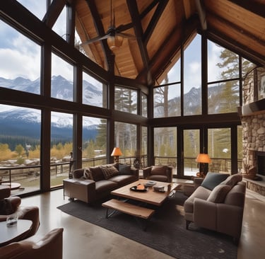 Welcome to the cottage sign on wooden door.