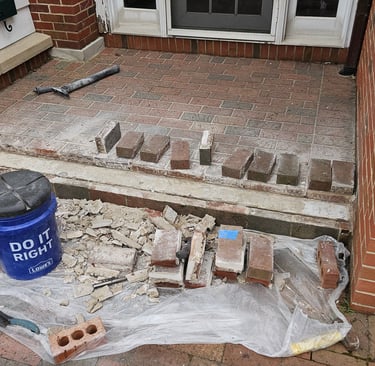 Huckabee Handyman Services, Brick repair