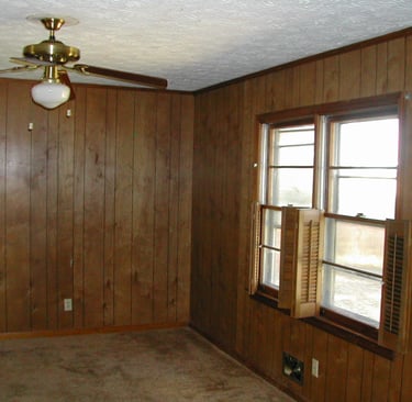 Huckabee Handyman Services, Sliding glass door before