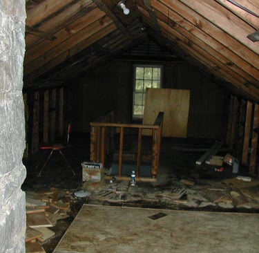 Huckabee Handyman Services, Attic renovation