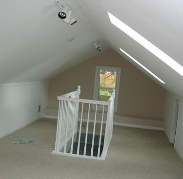 Huckabee Handyman Services, Attic renovation after
