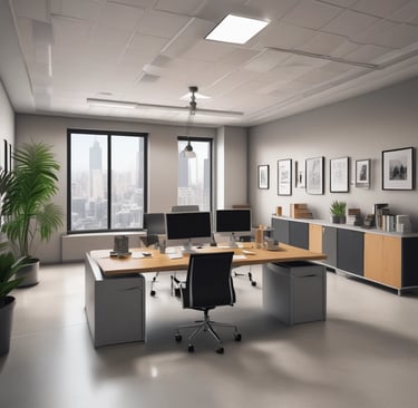 A welcoming office space of Celta 3 in Las Vegas.