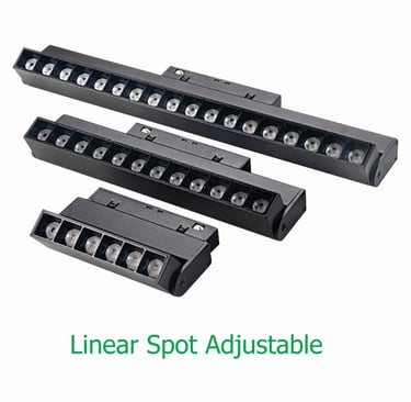 Rotating Linear Track Light