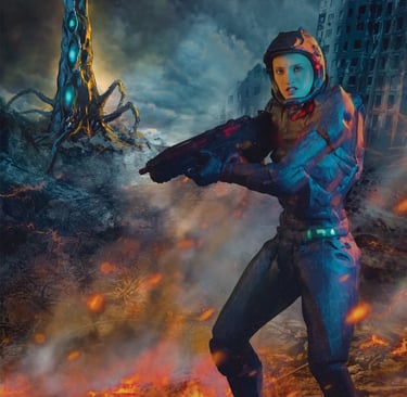 military science fiction short story, Securing Alabama, by Iain Richmond