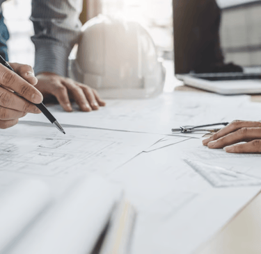 Obra de projetos de água e esgoto de engenharia civil