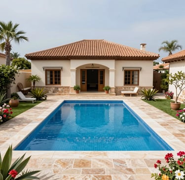 photo of white staircase