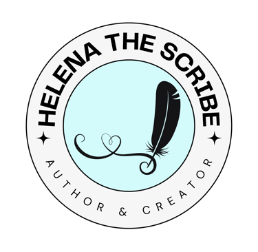 Logo for Helena The Scribe aka Helena Thompson - Author & Content Creator