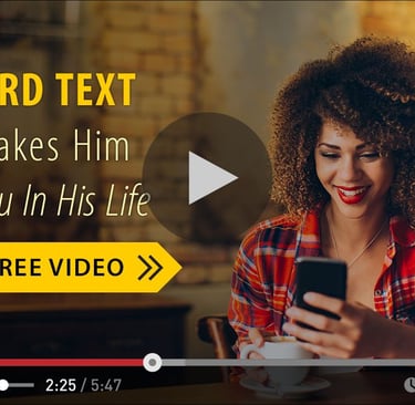 A beautiful woman texting her boyfriend