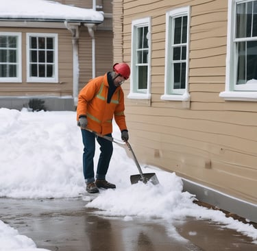An exterior shot of a newly built home showcasing clean lines and quality materials.