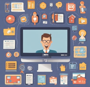 A close-up of a chatbot interface on a smartphone screen, symbolizing intelligent automation.