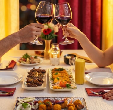 Brinde no Namastey India Restaurante Indiano em Massamá