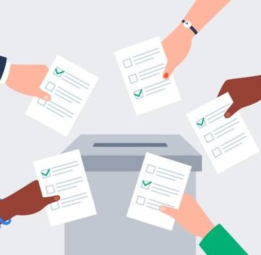 Vote, élection urnes, démocratie, consultation