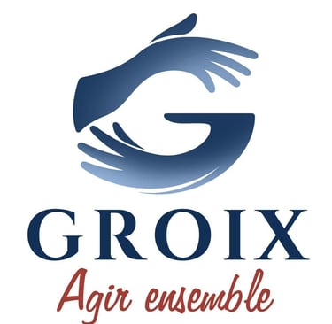 Logo Groix, agir ensemble
