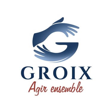 Logo de Groix, agir ensemble