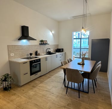 Ferienwohnung mit voll ausgestatteter Küche, neue Ferienwohnung