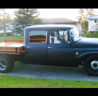 1968 International 1200C rat-rod resto-mod –Bear River Nova Scotia