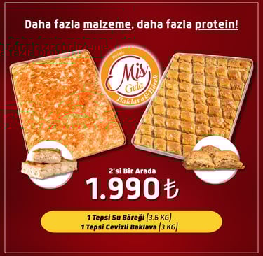 İstanbul Tepsi Baklava Börek Sipariş