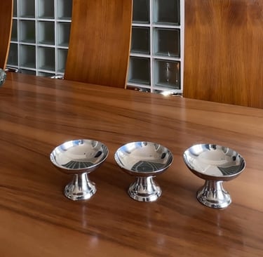 vintage nerūdijančio plieno ledainės