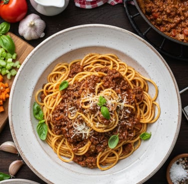 Classic Spaghetti Bolognese Recipe | Authentic Italian Meat Sauce