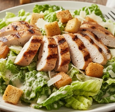 Easy Chicken Caesar Salad Recipe | Restaurant-Quality at Home