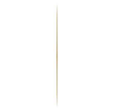Single thin vertical gold line centered on a solid black background.