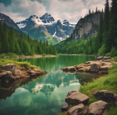 A soft pastel-toned boutique-style contact desk with elegant floral accents.