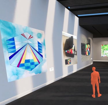Metaverse art gallery