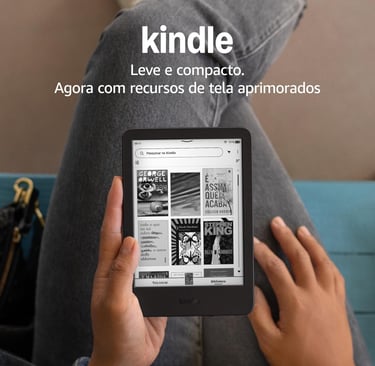 kindle: dispositivo digital para leitura de livros
