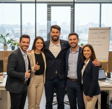 Allenamento linguistico per team aziendali che lavorano regolarmente in spagnolo