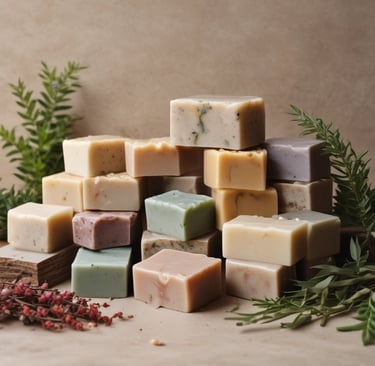 A serene Japanese garden with vibrant maple leaves and a traditional wooden bridge over a koi pond.