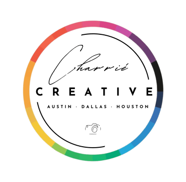 Charrie Creative photography logo featuring Professional photography in Austin, Dallas, and Houston