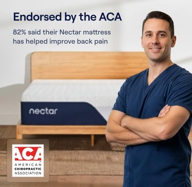 American Chiropractic Association Endorsement of Nectar Premier Memory Foam Mattress