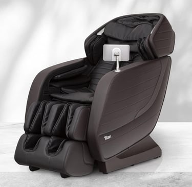 Titan Jupiter LE Premium 3D Massage Chair with 80 Air Cells and L-Track Massage. Advanced 3D Roller