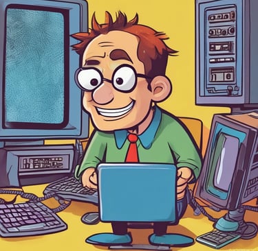 A clean, modern workspace with a laptop showing a successful remote troubleshooting session.