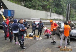Treinamento REsgate em Locais de Difícil Acesso SAMU