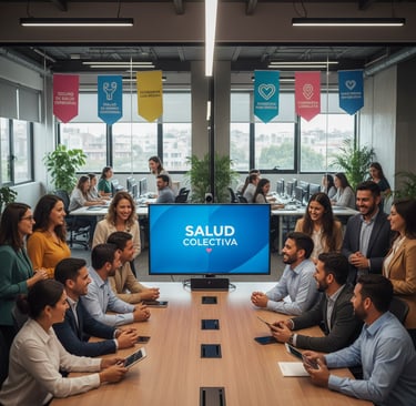 Colaboradores de una empresa que están asegurados