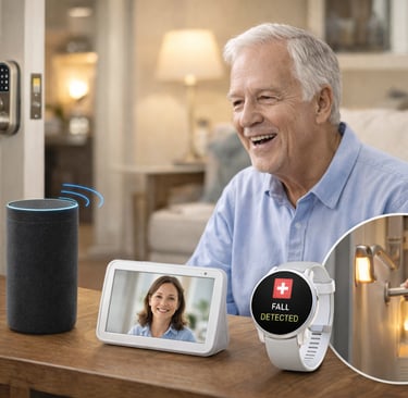 Smart Home Technology that helps Seniors.