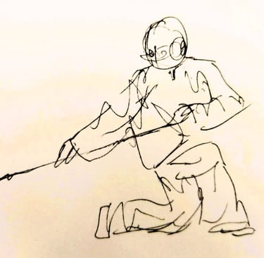 baton chinois harmonieux et dynamique