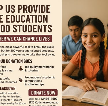 Donate Students for the Future