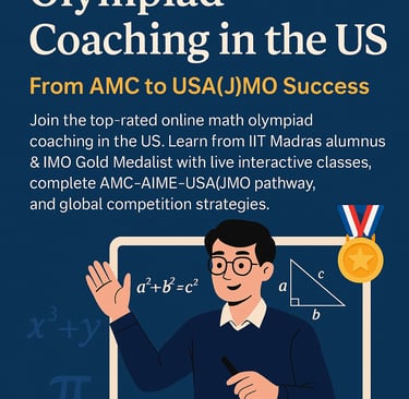 online math olympiad coaching US