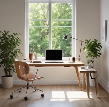 Bright living room with modern inventory