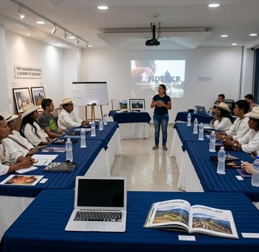 Taller y capacitación en turismo indigena comunitario