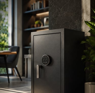 Caja fuerte en habitación