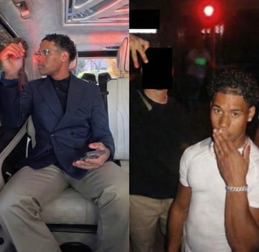 Young men at a social event representing the contrast between distraction and conscious life choices