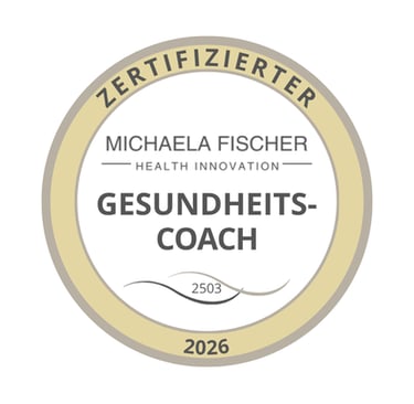 Siegel Zertifizierter Gesundeheitscoach