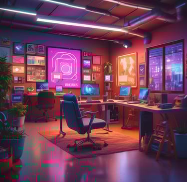 Screenshot of a sleek, modern website designed for a local boutique